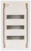 Eaton Компактный щит, встраиваемое исполнение, 3 ряда, 36 модулей, белая пластиковая дверь KLV-36UPP-SF
