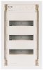 Eaton Компактный щит, встраиваемое исполнение (полые стены), 3 ряда, 36 модулей, белая пластиковая дверь KLV-36HWP-SF