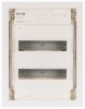 Eaton Компактный щит, встраиваемое исполнение (полые стены), 2 ряда, 24 модуля, белая пластиковая дверь KLV-24HWS-SF