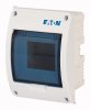 Eaton Компактный щит встроенного исполнения, 1ряд, 5 модулей, прозрачная дверь, пластик BC-U-1/5-ECO