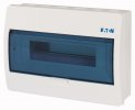 Eaton Компактный щит встроенного исполнения, 1ряд, 12 модулей, прозрачная дверь, пластик BC-U-1/12-ECO