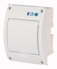 Eaton Компактный щит встроенного исполнения, 1ряд, 5 модулей, белая дверь, пластик BC-U-1/5-TW-ECO