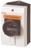 Eaton Аварийный выключатель в корпусе, 3P Plus N , 32А , черная ручка P1-32/I2-SI/N-SW