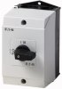 Eaton Кулачковый переключатель в корпусе 3P, Ie = 12A, Пол. 0-1, 90 °, 48х48 мм T0-2-1/I1