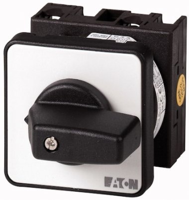 Фотография товара 'Eaton Кулачковый переключатель, специальная конструкция, , 10 контактных модулей, т. = 25 , Пол. 48х48 мм , переднее крепление T3-10-SOND*/E'