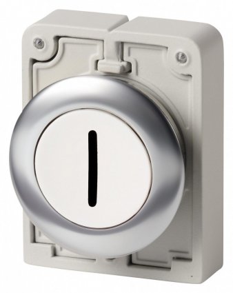 Фотография товара 'Eaton Кнопка плоская 30мм M30C-FD-W-X11'