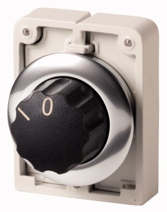 Фотография товара 'Eaton Переключатель плоский 30мм, с фиксацией, 2 позиции M30C-FWR'