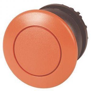 Фотография товара 'Eaton Головка кнопки грибовидная, с фиксацией, цвет красный, черное лицевое кольцо M22S-DRP-R'
