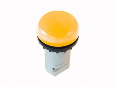 Фотография товара 'Eaton Сигнальная лампа без светодиодного элемента, патрон BA 9s, дляламп до 2.4 Вт, цвет желтый M22-LC-Y'