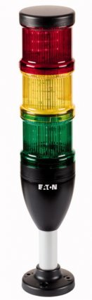Фотография товара 'Eaton Комплектное устройство, базовый модуль 100 мм, цвет модулей красный PlusжелтыйPlus зеленый, 24 В, 70 мм SL7-100-L-RYG-24LED'