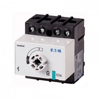 Фотография товара 'Eaton Выключатель-разъединитель Duco с рукоятью, 63А, 3РPlusпрох.N DCM63/1'
