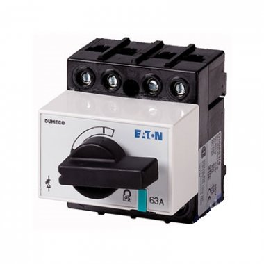 Фотография товара 'Eaton Выключатель-разъединитель Duco без оси и рукояти, 63А, 4Р DCM63/4'