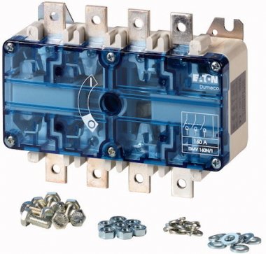 Фотография товара 'Eaton Выключатель-разъединитель Dumeco с рукоятью С-типа, видимый разрыв, 250А, 3РPlusпрох.N DMV250N/1'