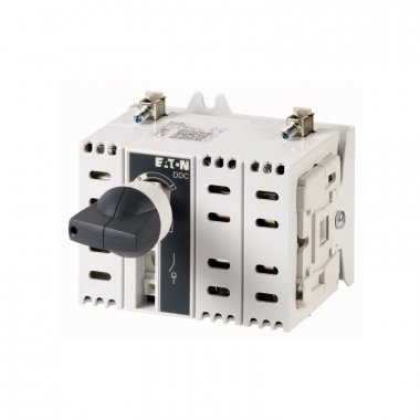 Фотография товара 'Eaton Выключатель-разъединитель постоянного тока, 2полюса, 80 А, серая ручка прям.монтажа DDC 80/2'