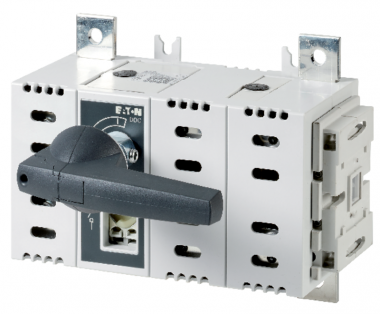 Фотография товара 'Eaton Выключатель-разъединитель постоянного тока, 2полюса, 400 А, серая ручка с удл.ось, монтаж на дверь шкафа DDC 400/2/M4/P-G'