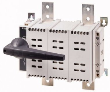 Фотография товара 'Eaton Выключатель-разъединитель постоянного тока, 2полюса, 1250 А, серая ручка прям.монтажа DDC-1250/2'