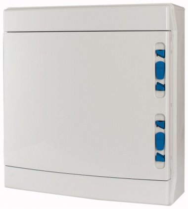 Фотография товара 'Eaton Навесной шкаф IP65, 2 ряда 36 модулей, УФ-стойкий поликарбонат, индустриальная серия, N/PE клеммы в комплекте, глухая дверь IKA-2/36-SR-UV'