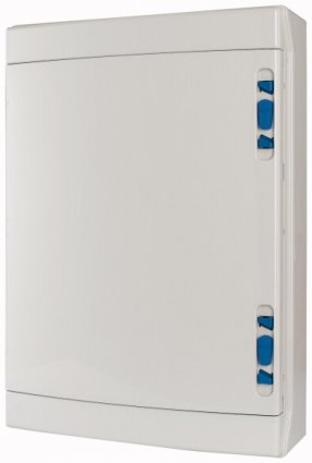 Фотография товара 'Eaton Навесной шкаф IP65, 3 ряда 54 модуля, УФ-стойкий поликарбонат, индустриальная серия, N/PE клеммы в комплекте, глухая дверь IKA-3/54-SR-UV'