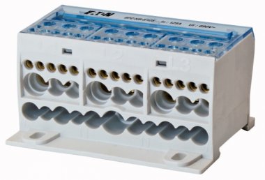 Фотография товара 'Eaton Распределительный блок, 125 А, 8 выходных клемм BPZ-KB-8/125'