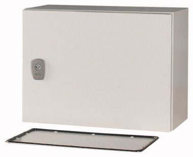 Фотография товара 'Eaton Металлический навесной щит с монтажной платой, ДхШхВ = 200x400x300 мм CS-34/200'