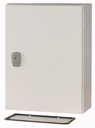 Фотография товара 'Eaton Металлический навесной щит с монтажной платой, ДхШхВ = 150x300x400 мм CS-43/150'