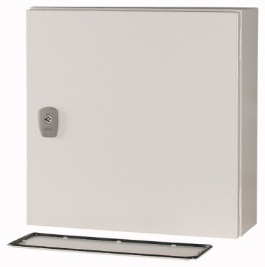Фотография товара 'Eaton Металлический навесной щит с монтажной платой, ДхШхВ = 150x400x400 мм CS-44/150'