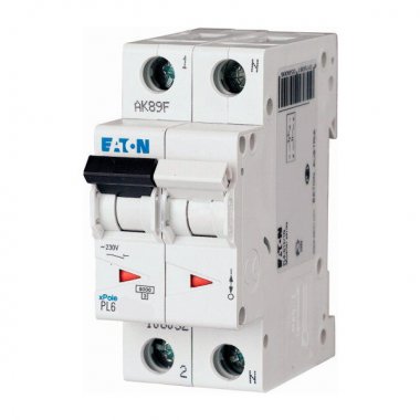 Фотография товара 'Eaton Модульный автоматический выключатель PL6-B4/1N'