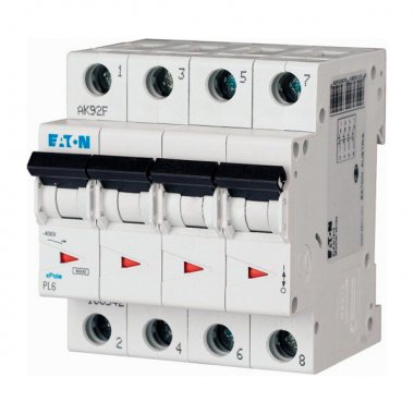Фотография товара 'Eaton Модульный автоматический выключатель PL6-C5/4'
