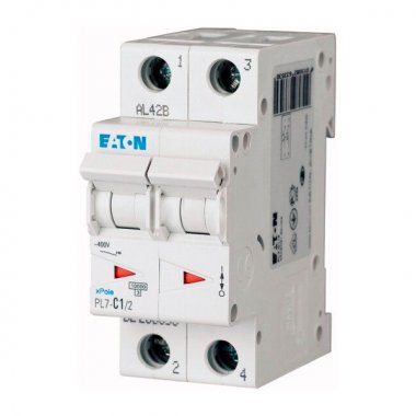 Фотография товара 'Eaton Модульный автоматический выключатель PL7-D1/2'