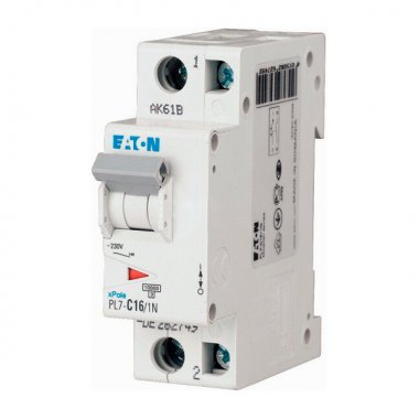 Фотография товара 'Eaton Модульный автоматический выключатель PL7-B15/1N'