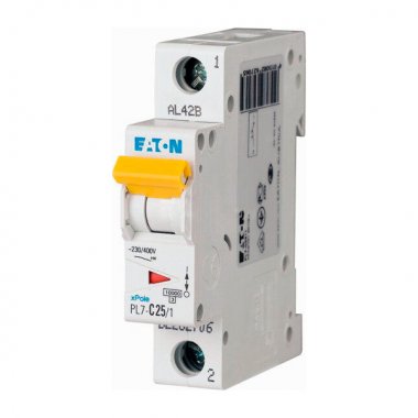 Фотография товара 'Eaton Модульный автоматический выключатель PL7-B25/1'