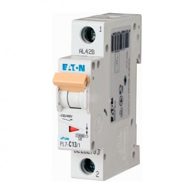 Фотография товара 'Eaton Модульный автоматический выключатель PL7-C13/1'