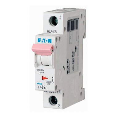 Фотография товара 'Eaton Модульный автоматический выключатель PL7-D2/1'