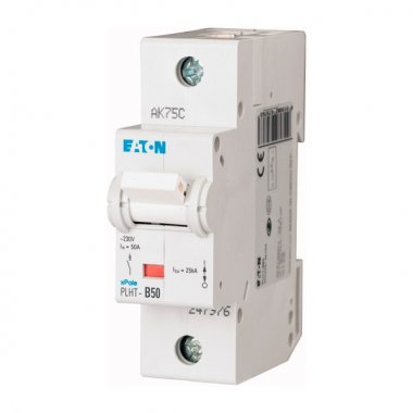 Фотография товара 'Eaton Модульный автоматический выключатель PLHT-C50'