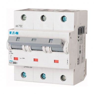 Фотография товара 'Eaton Модульный автоматический выключатель PLHT-B80/3'