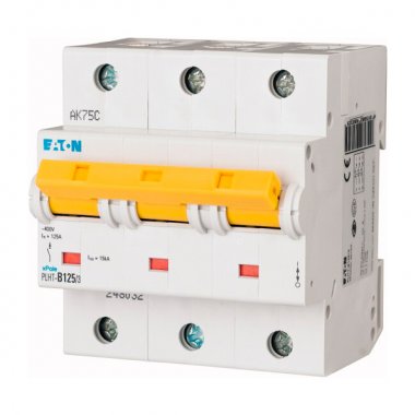 Фотография товара 'Eaton Модульный автоматический выключатель PLHT-B125/3'
