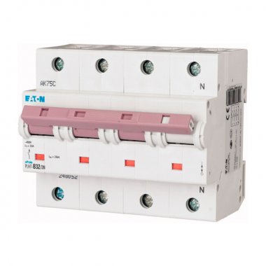 Фотография товара 'Eaton Модульный автоматический выключатель PLHT-B32/3N'