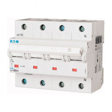 Фотография товара 'Eaton Модульный автоматический выключатель PLHT-D50/3N'