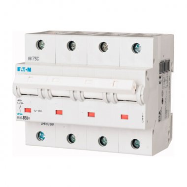 Фотография товара 'Eaton Модульный автоматический выключатель PLHT-D50/4'