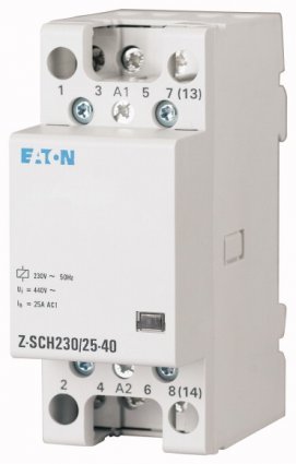 Фотография товара 'Eaton Модульный контактор 230В, 25А, 3НОPlus1НЗ Z-SCH230/25-31'
