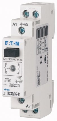 Фотография товара 'Eaton Установочное реле, 24 V AC, 1НО, 16A Z-R24/16-10'