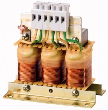 Фотография товара 'Eaton Сетевой дроссель, 3p, 16A, 1.84 мГн, 550 В, 50/60 Гц DX-LN3-016'