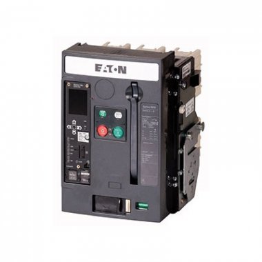 Фотография товара 'Eaton Воздушный автоматический выключатель, 3П, 1000А, 42кА, LSI, дисплей, ф-ии измерения, выкатной IZMX16B3-P10W-1'