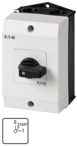 Фотография товара 'Eaton Переключатель фаз в корпус, 2P, Ie = 12A, Поз. 0 T0-2-15120/I1'