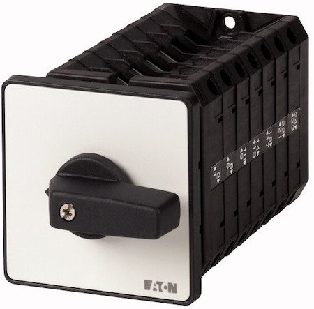 Фотография товара 'Eaton Кулачковый переключатель, , специальная конструкция, , 8 контактных модулей, т. = 63 , Пол. 88x88mm , переднее крепление T5B-8-SOND*/E'