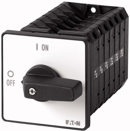 Фотография товара 'Eaton Кулачковый переключатель, , специальная конструкция, , 6 контактных модулей, т. = 63 , Пол. 88x88mm , заднее крепление T5B-6-SOND*/Z'