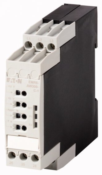 Фотография товара 'Eaton Реле контроля фаз, многофункциональный, 160 - 300 В перем. тока, 50/60 Гц EMR6-AW300-C-1'