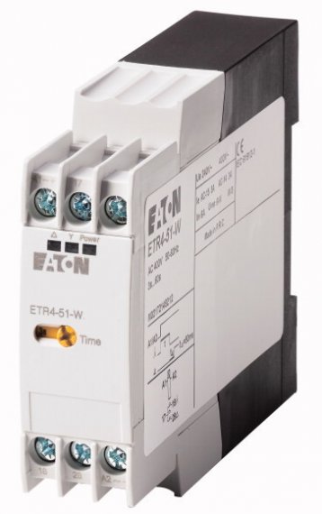 Фотография товара 'Eaton Реле времени для пуска "звезда-треугольник" 400 В АС ETR4-51-W'