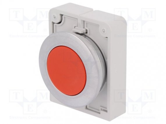 Фотография товара 'Eaton Кнопка плоская 30мм, красная M30C-FD-R'