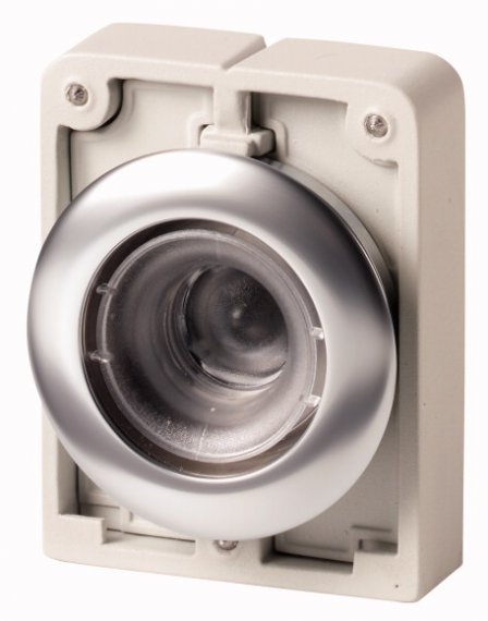 Фотография товара 'Eaton Кнопка плоская 30мм, без линзы, с подсветкой M30C-FDL-X'
